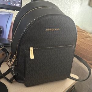 Michael Kors Elegant Black Backpack